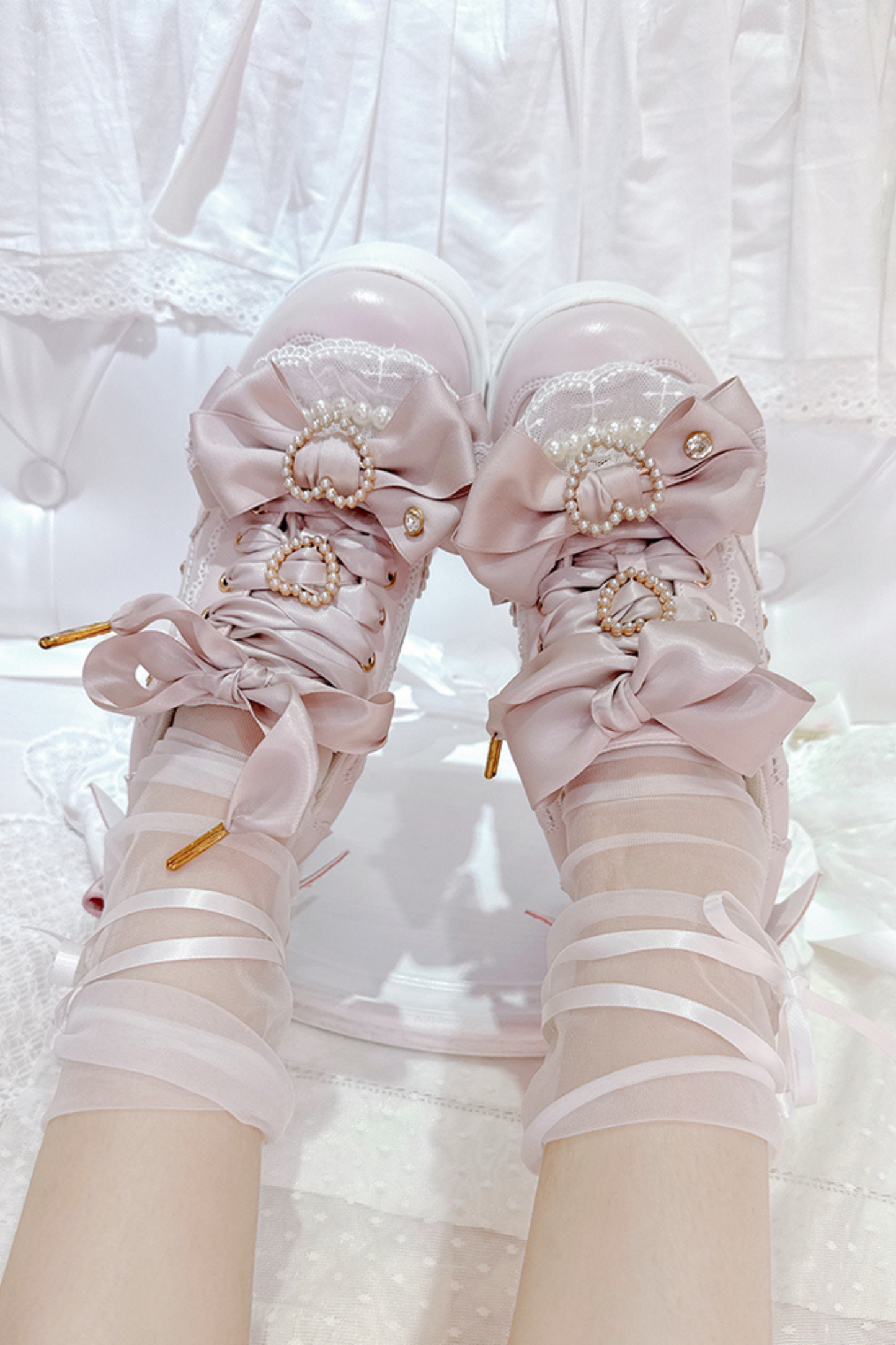 Heart Bubble Muffin Shoes