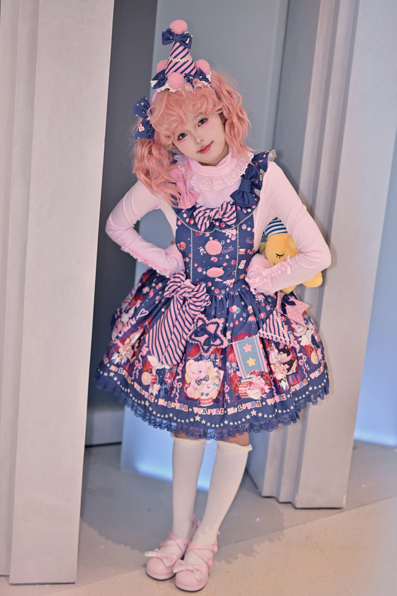 Circus Suspender Lolita Dress + Skirt
