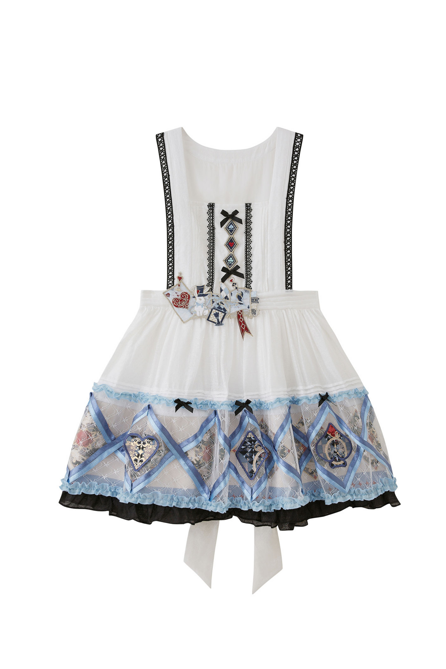 Alice in Wonderland Lolita Dress + Apron + Accessories