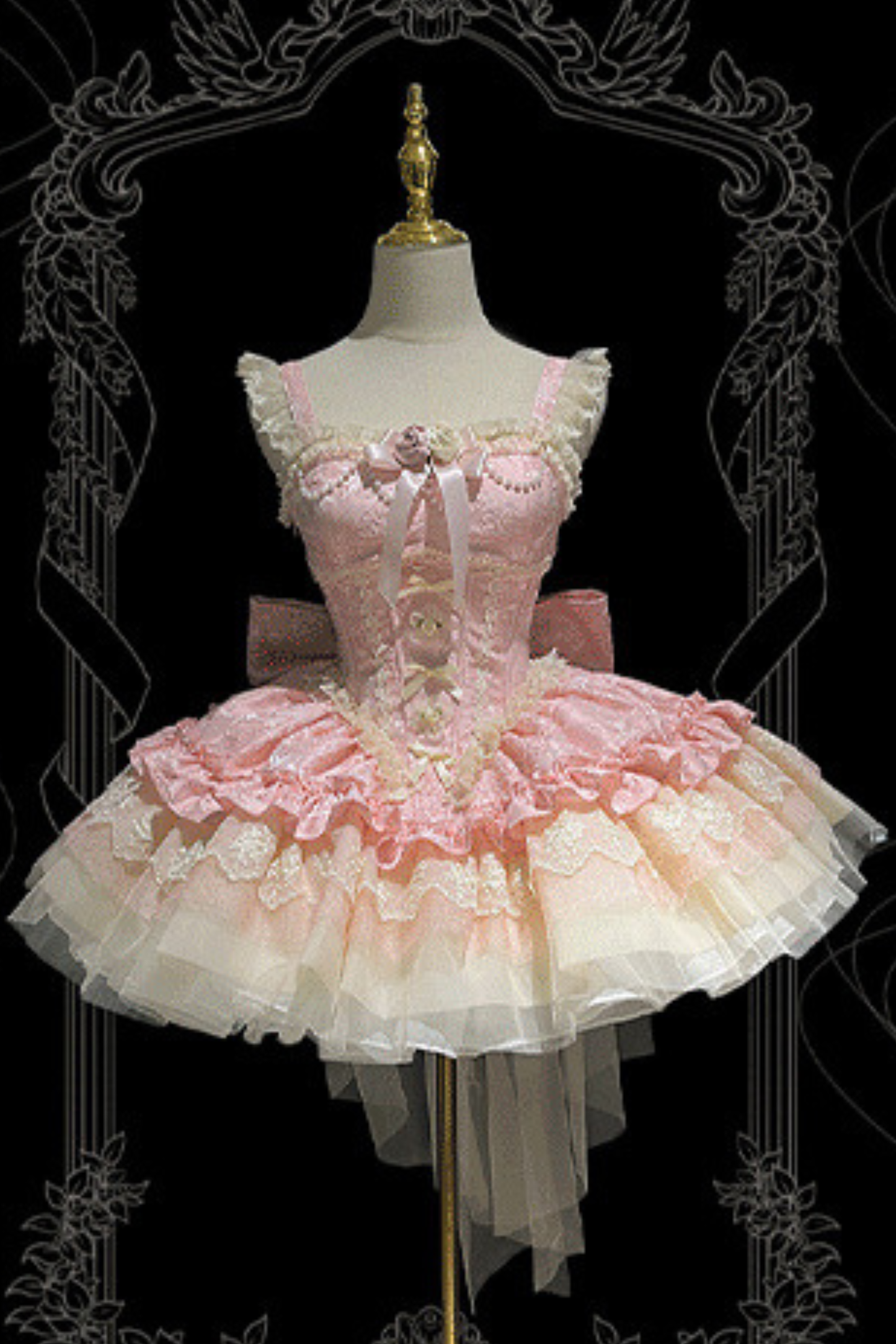Dark Ballet Style Lolita Gothic Princess Dress