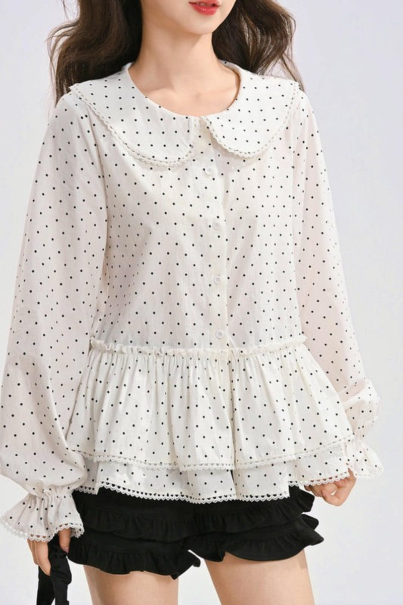 Pure Polka Dot Blouse