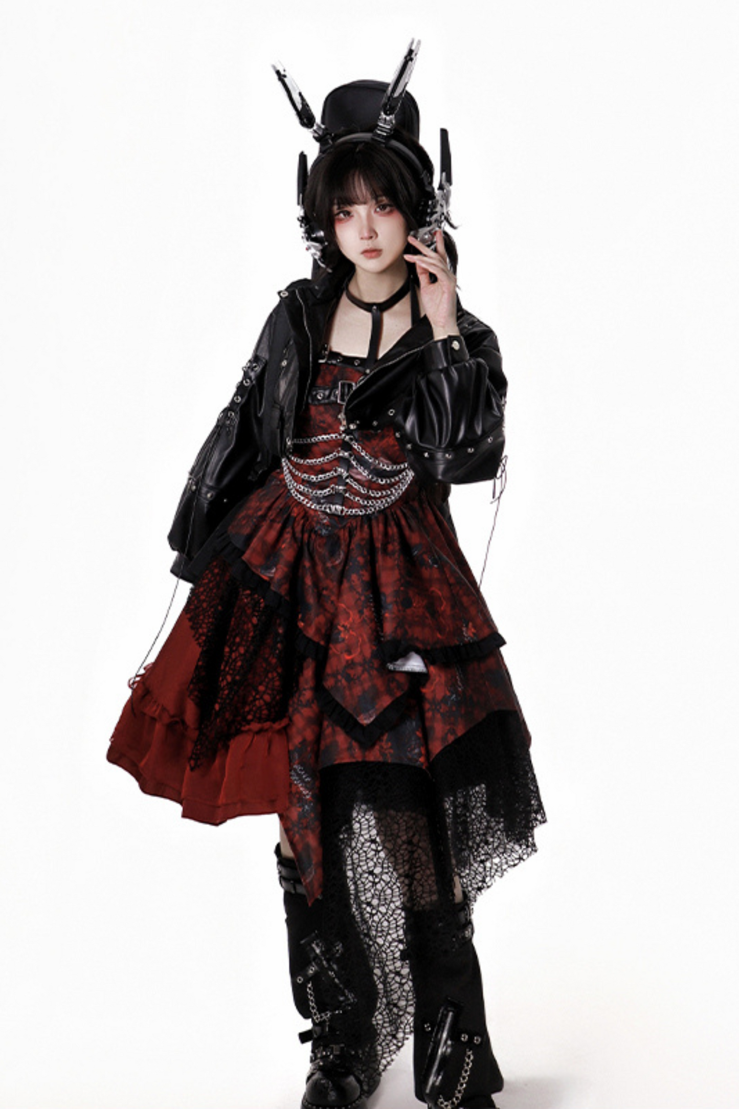 Subculture Dark Gothic Handsome Set