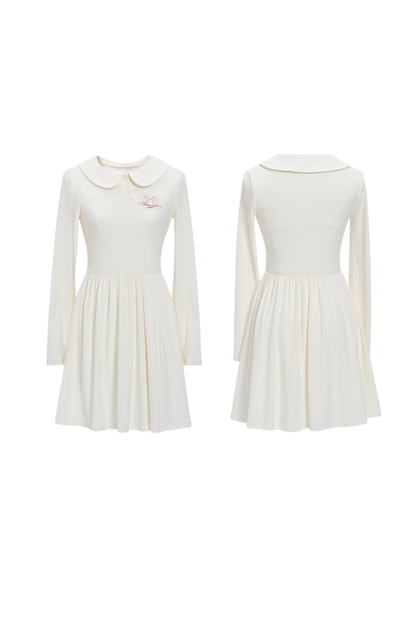 Milk Doll Color French Knit Dress