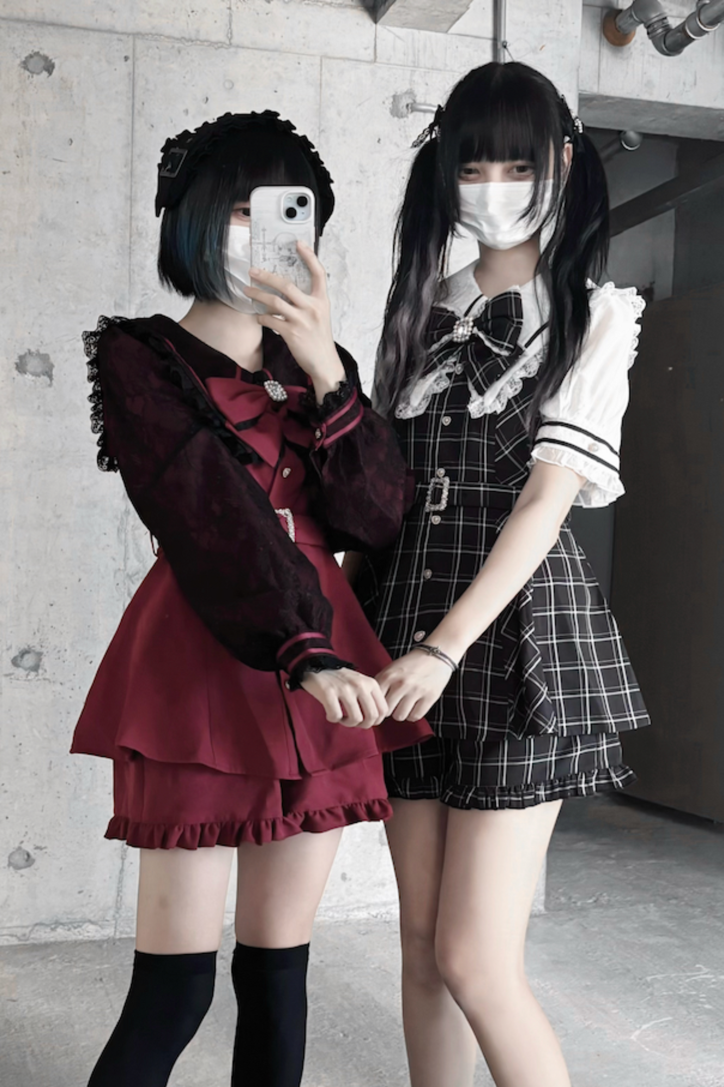 [pre-order] Dark Sweet Sailor Top + Ruffled Shorts