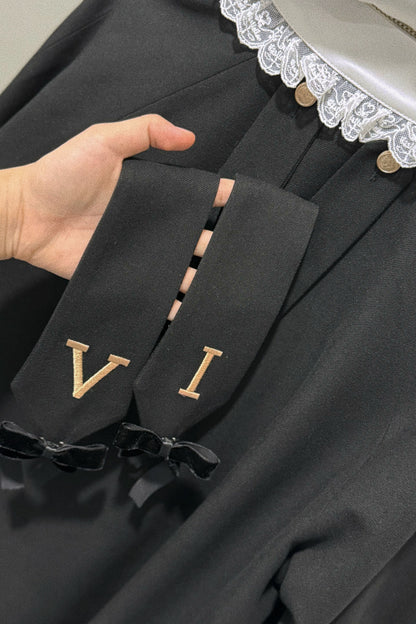 Chrono Rabbit European Prince Cape Jacket Suit