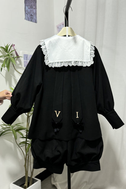 Chrono Rabbit European Prince Cape Jacket Suit