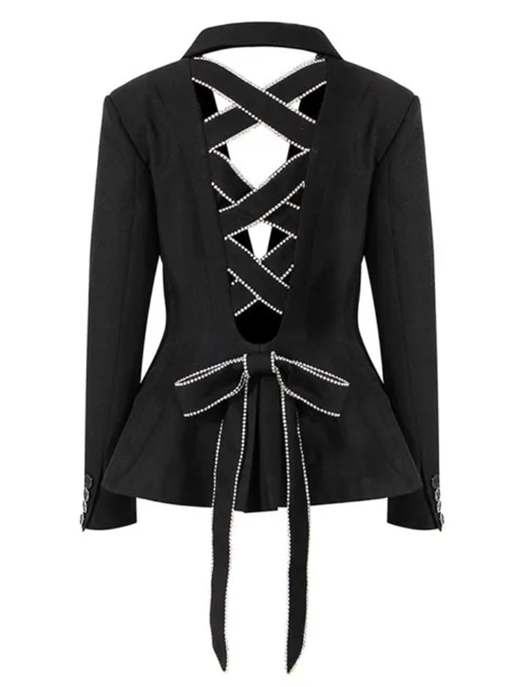 Hollow Out Blazer