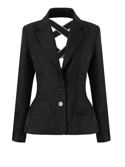 Hollow Out Blazer
