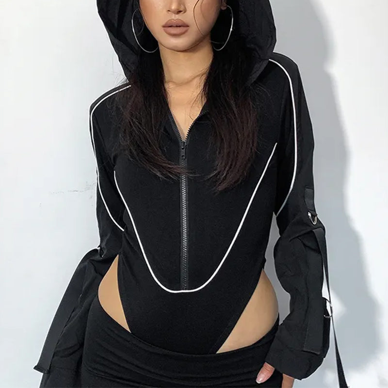 Hooded Bodysuit