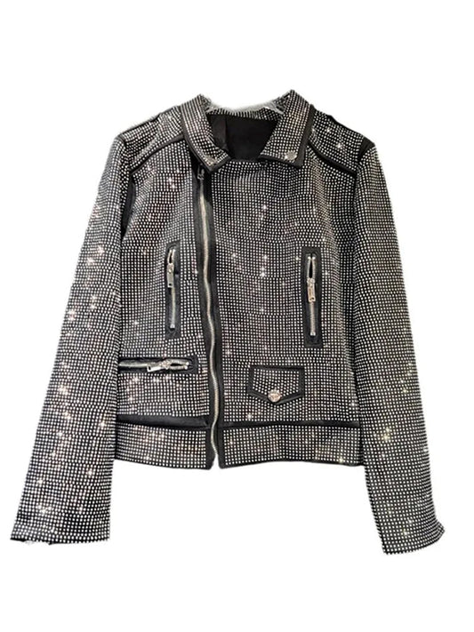 Shiny Rhinestone Jacket