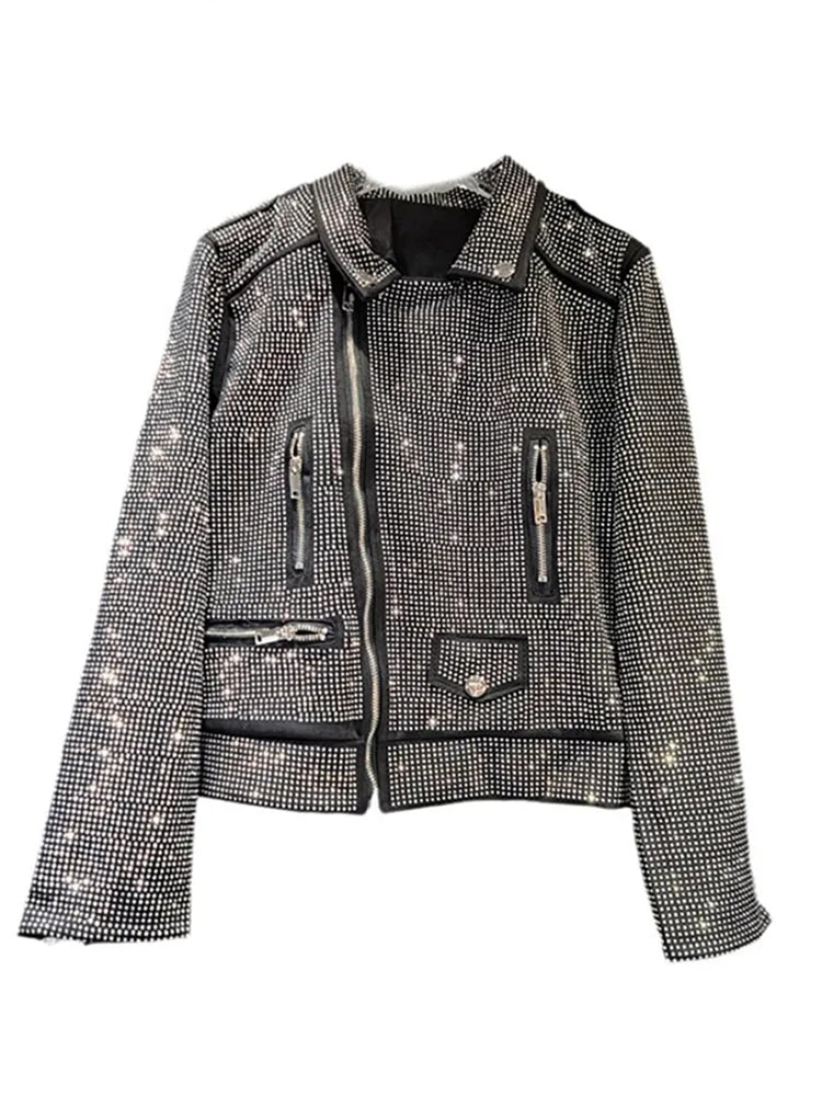 Shiny Rhinestone Jacket