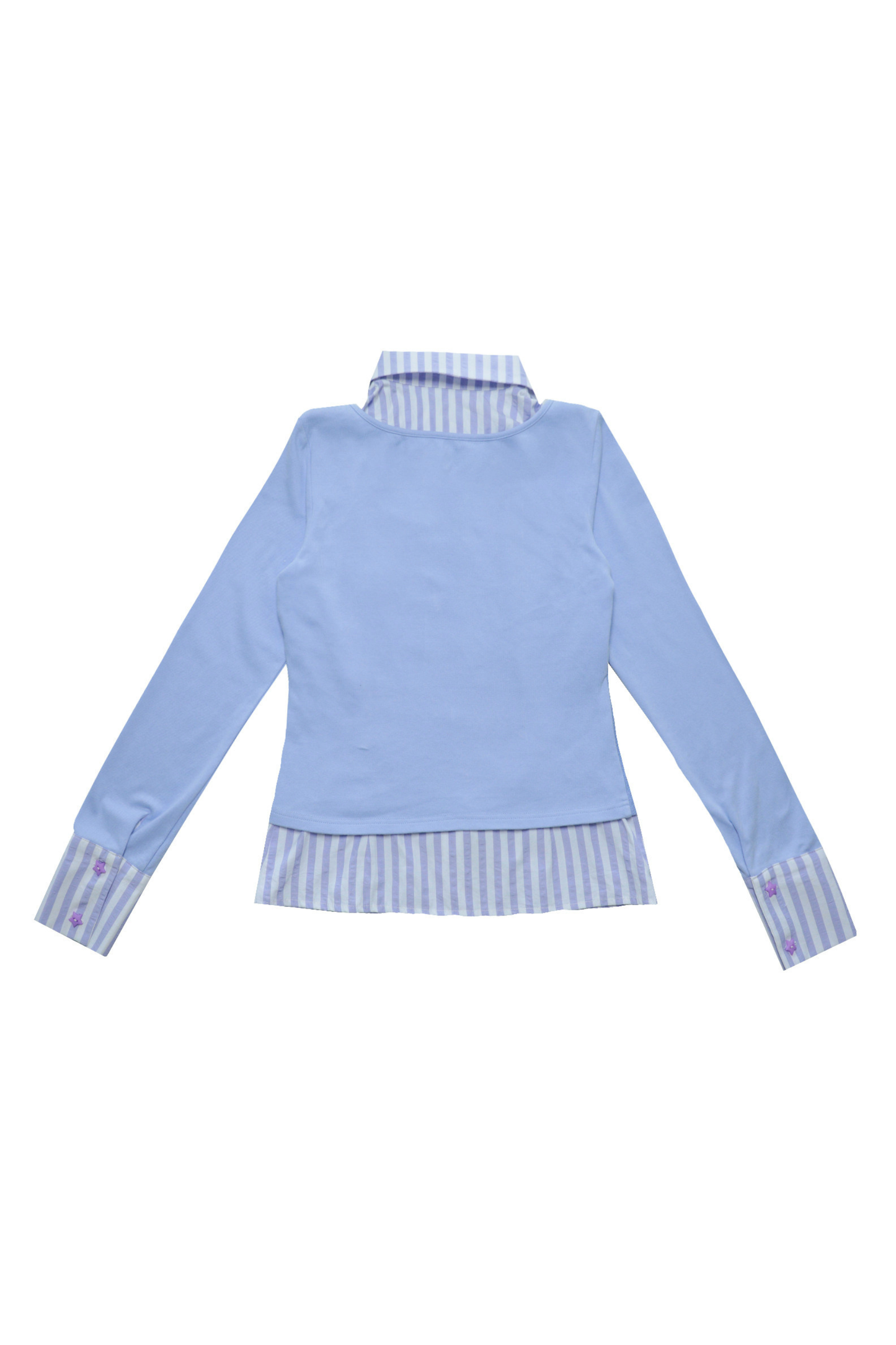 Anime Girl Striped Two Piece Top