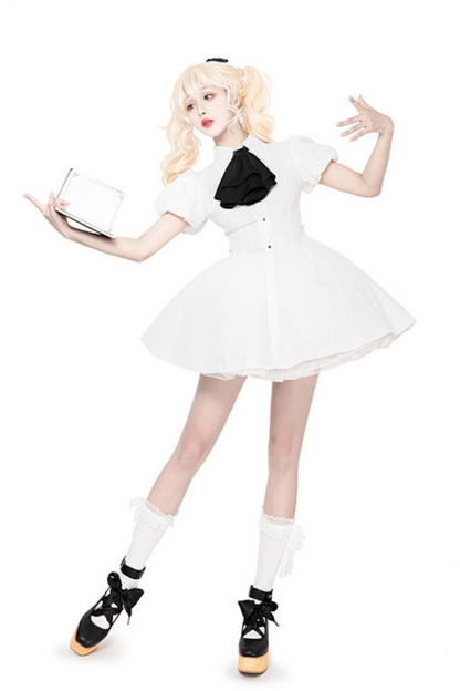Ribbon Platform Lolita Shoes