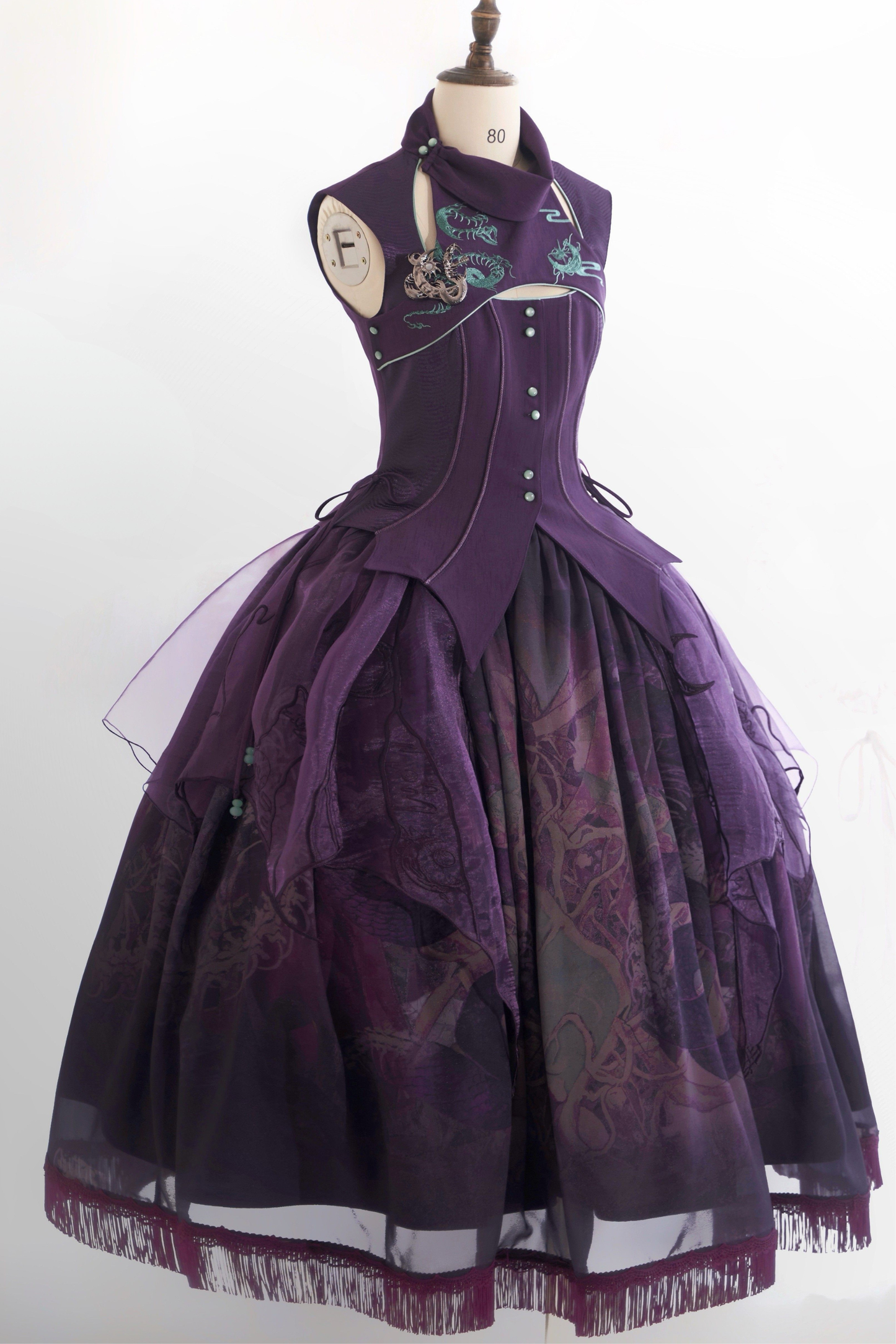 Mode Dragon Lolita Top + Skirt