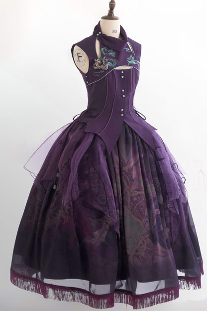 Mode Dragon Lolita Top + Skirt
