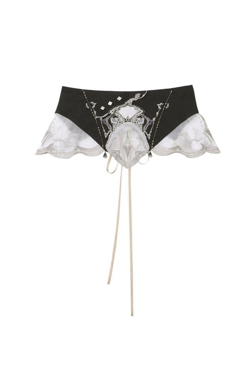 [pre-order] Flower Skirt + Ruffle Top + Waist Belt