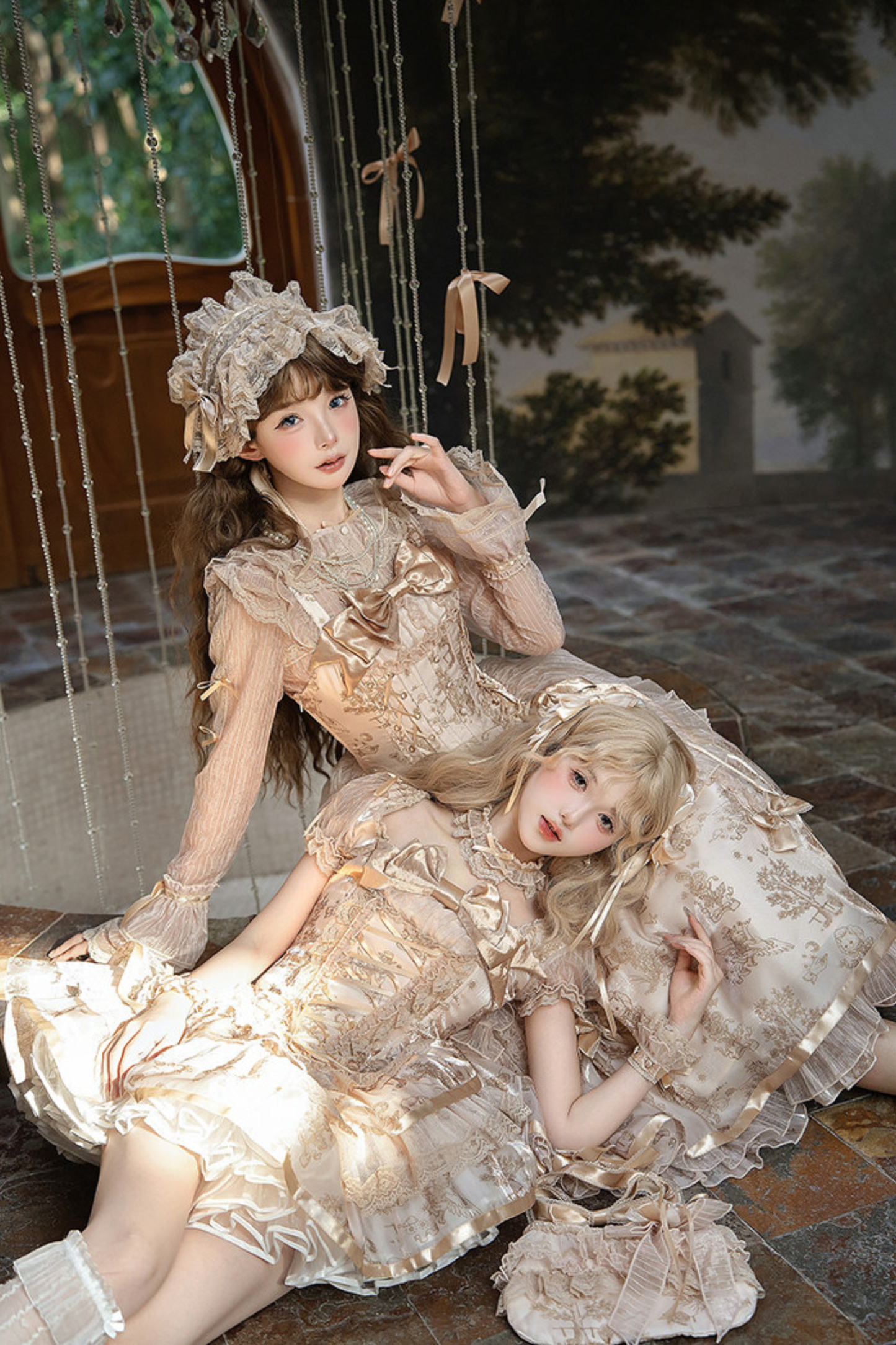 [pre-order Deadline: April 3] Gilded Fantasy Lolita Dress + Jumper Skirt