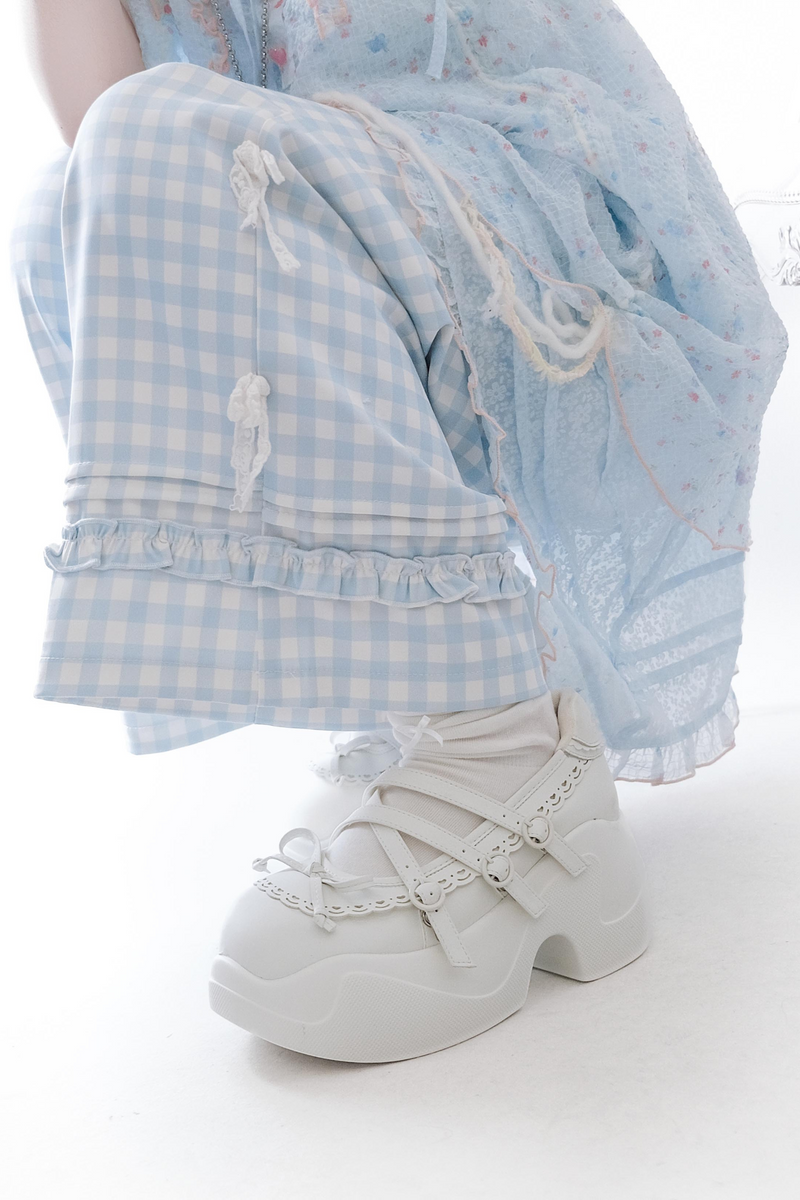 Sweet Slim Ribbon Shoes