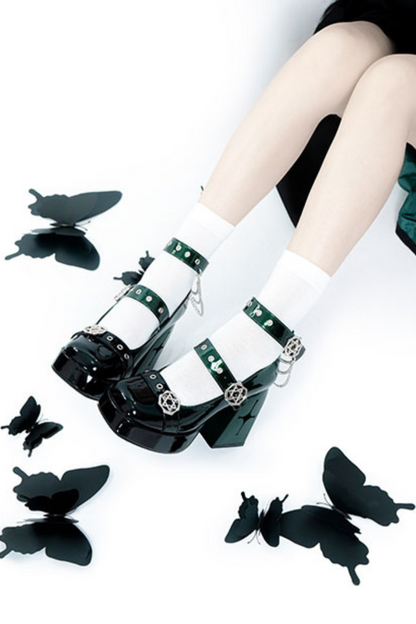 Hexagram Star Hottie High Heels