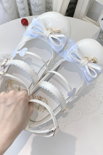 Biscuit Lolita Heel Round Toe Shoes