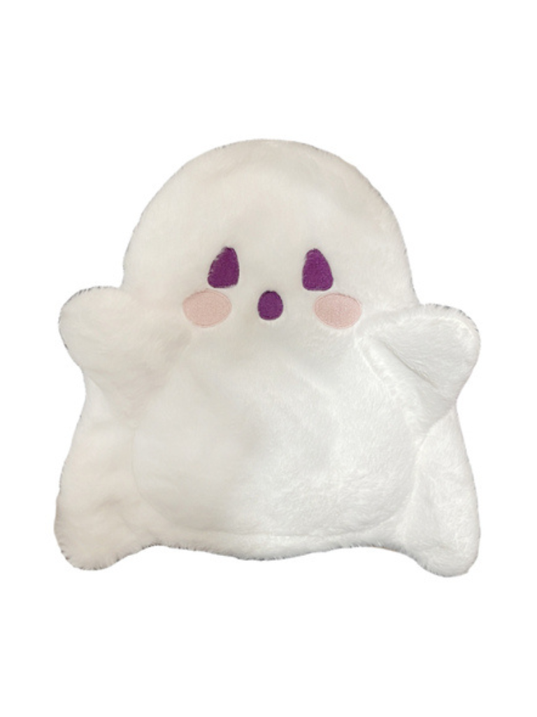 Fluffy White Ghost Backpack
