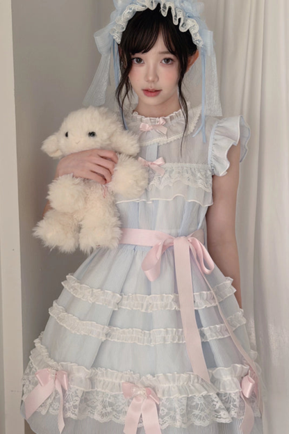 Ribbon Bow Princess Lolita Dress