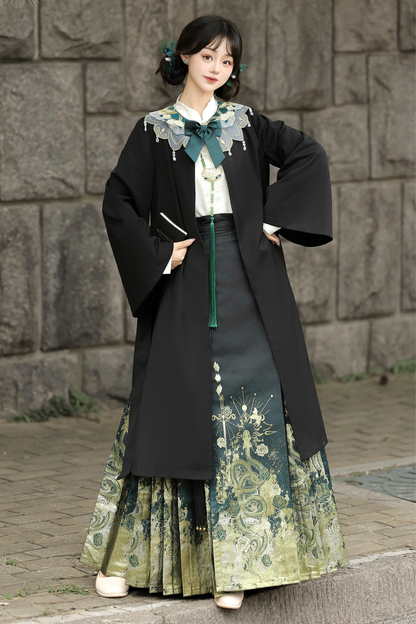 Neverland Dark Retro Flower Chinese-style Set