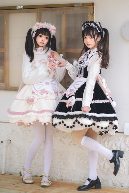 Sweet Girly Cat Lolita Set