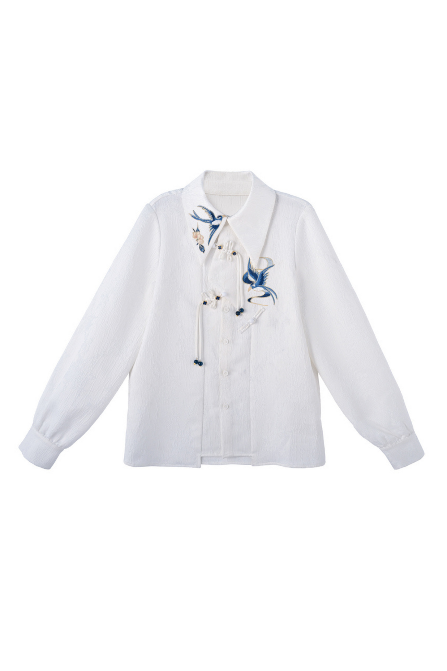 Chinese-style Design Mode Jacket + Shirt + Pants + Camisole