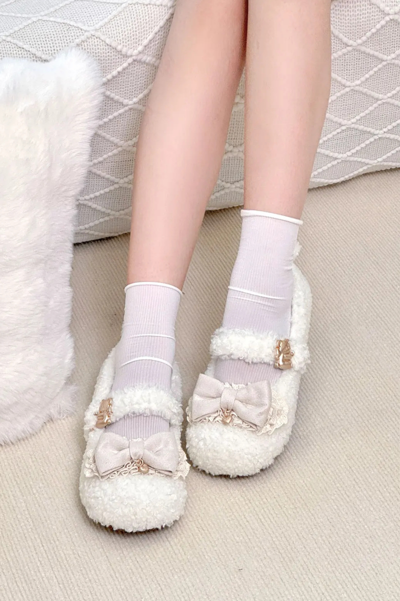 Luxurious Snow Lolita Shoes