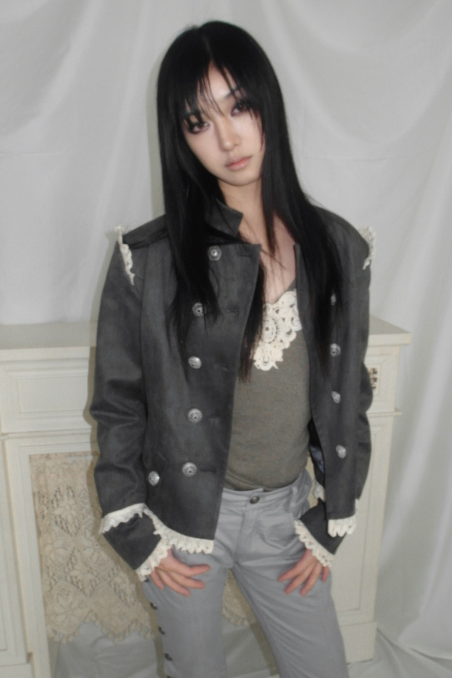 Medieval Suede Coat Jacket