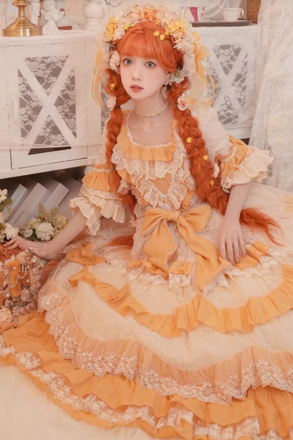 Retro Wedding Girly Lolita Dress