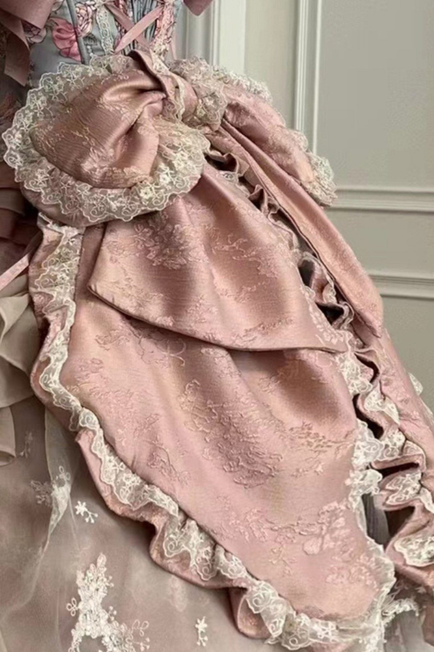 Jewel Rose Flower Marriage Lolita Set