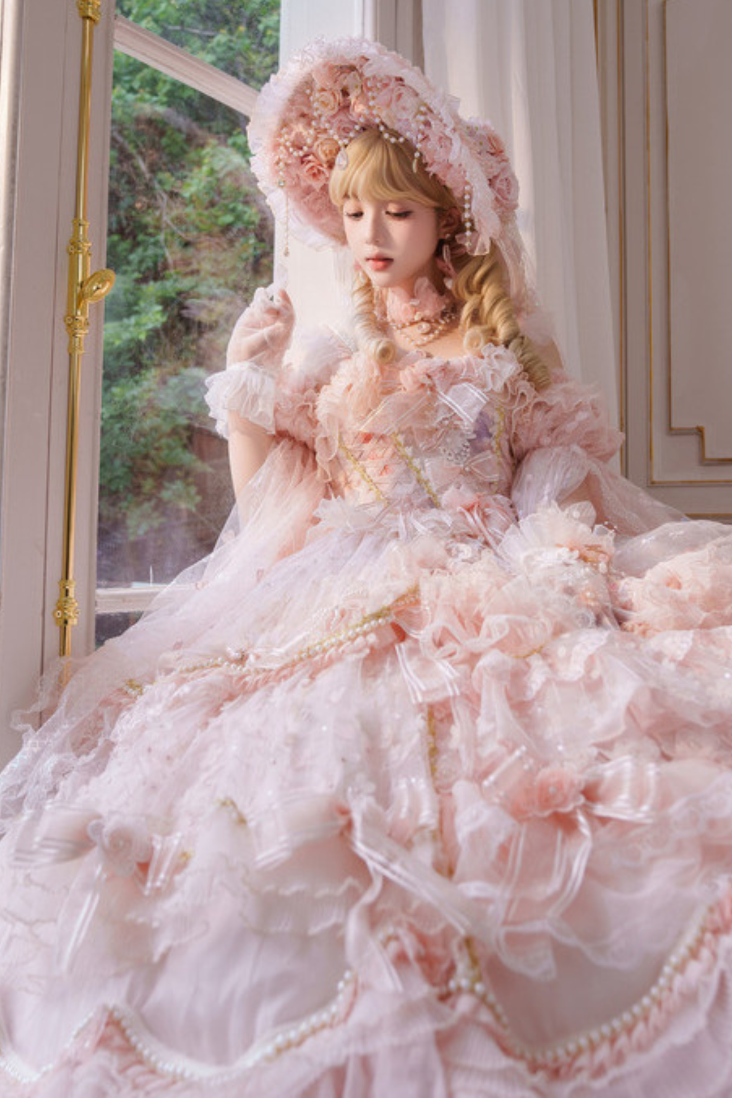 Sweet Tea Party Long Lolita Dress
