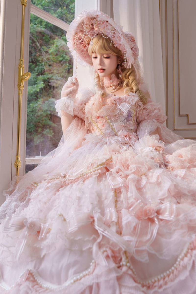 Sweet Tea Party Long Lolita Dress