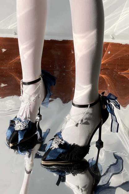 Dark Wedding High Heel