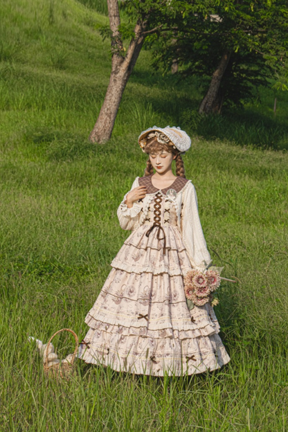 Bunning Time Lolita Dress + Doll Cardigan
