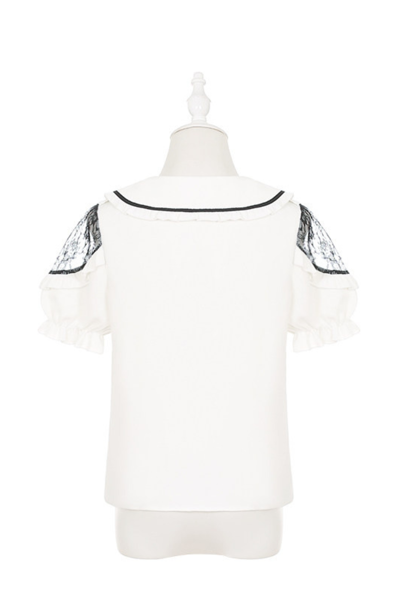 Doll Lace Top + Culottes