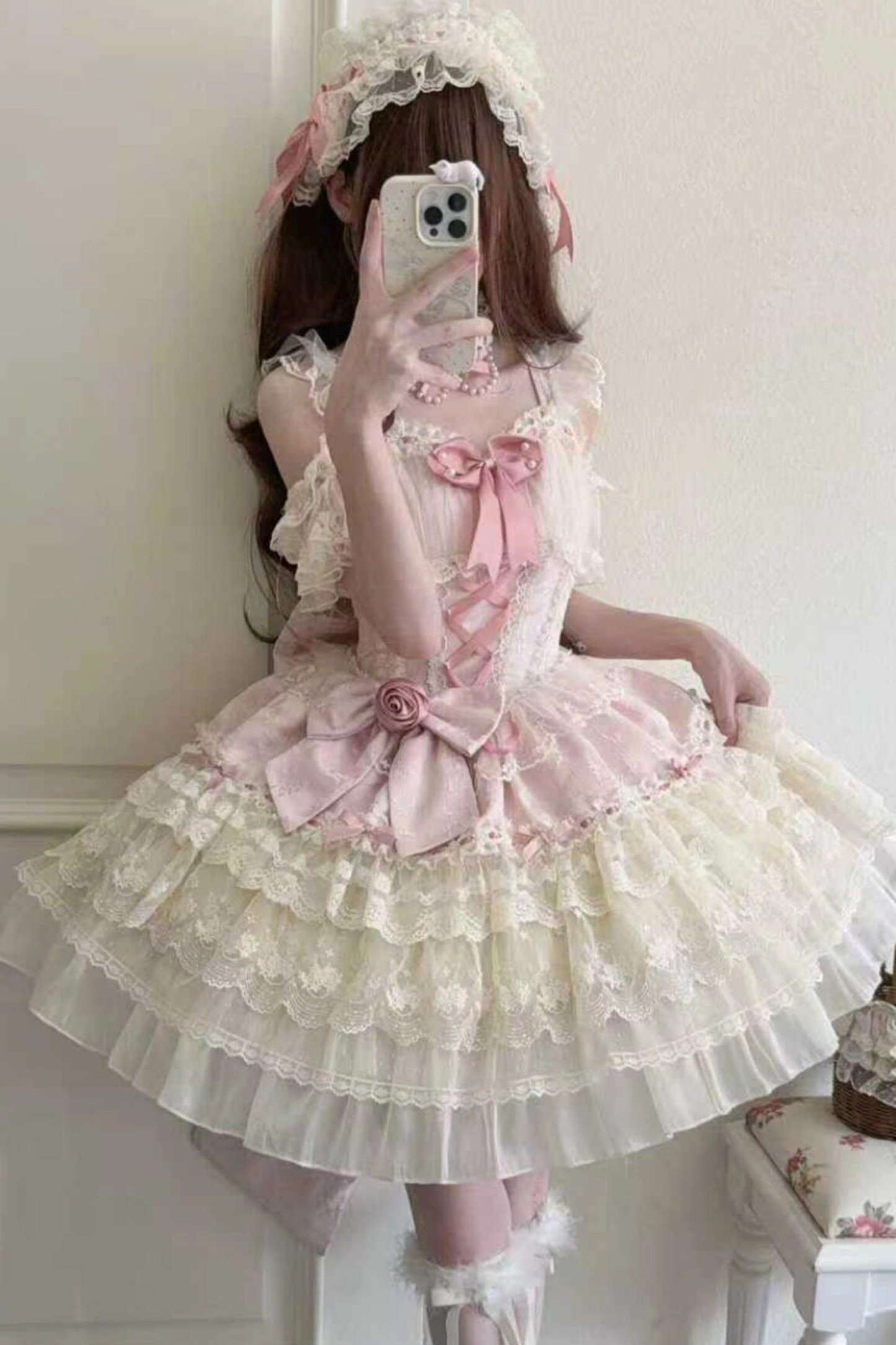 Princess Sweet Lolita Dress + Tail