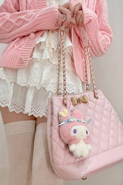 Quilted Bucket Bag