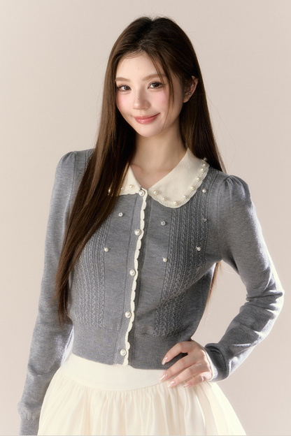 Sweet French Knit Top + Tight Skirt