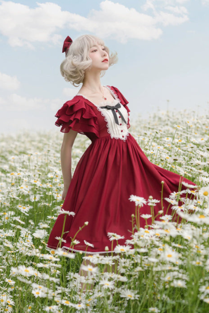 Retro Memory Flare Lolita Dress