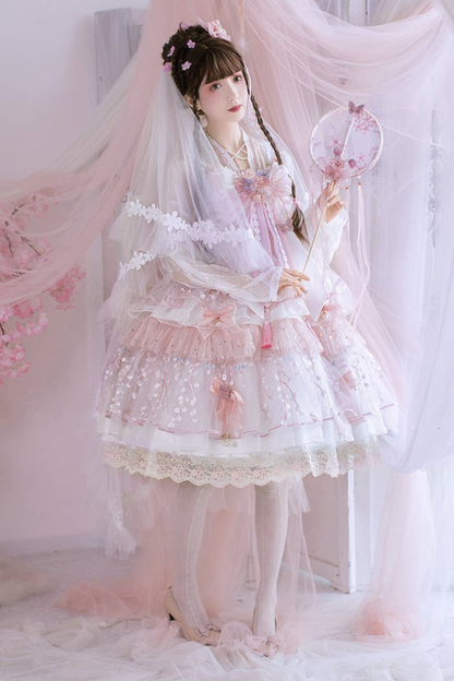 Sakura Sweet Chinese-style Lolita Dress