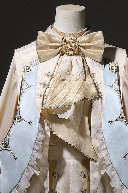 Fairy Tale Prince Lolita Top + Pants + Fake Collar