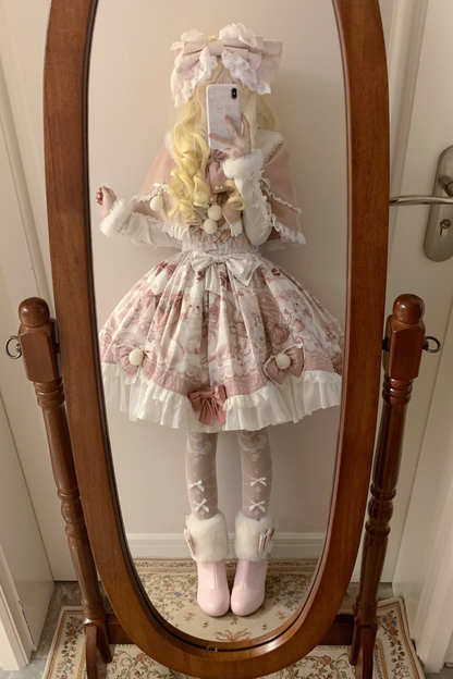 Sweet Cat Princess Lolita Dress + Shawl
