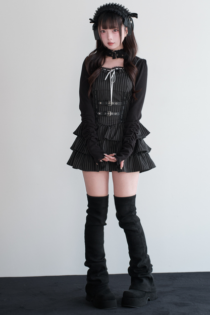 Jirai Ruffle Slip Dress