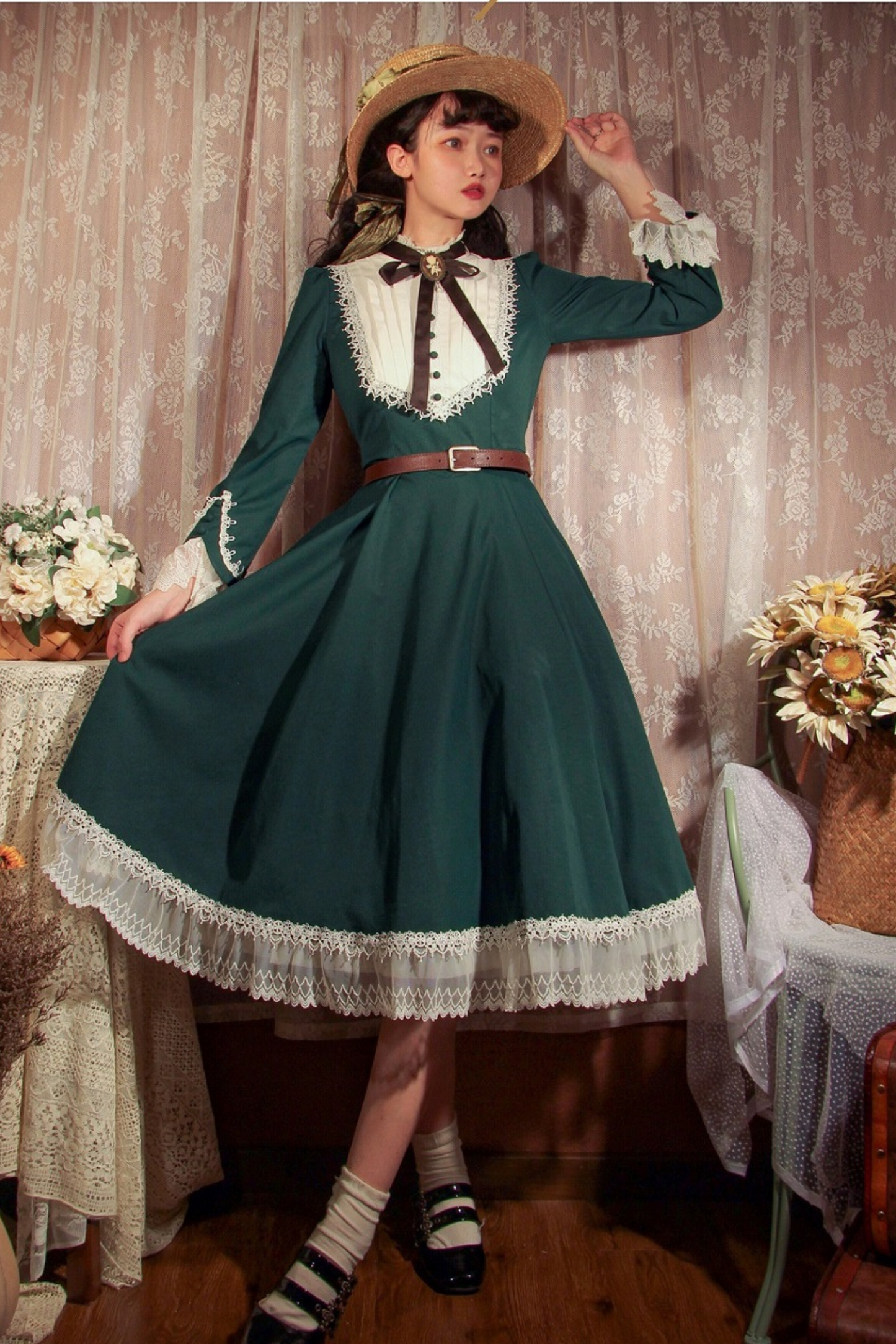 Night Retro Lolita Dress