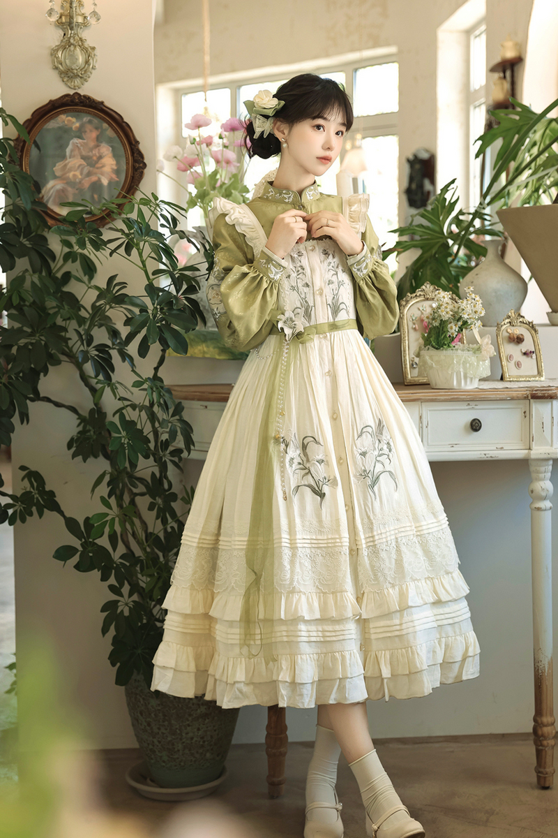 [pre-order] Retro China Lolita Dress + Top