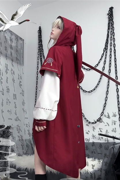 Bunny Hood Prince Outerwear + Shirt + Shorts