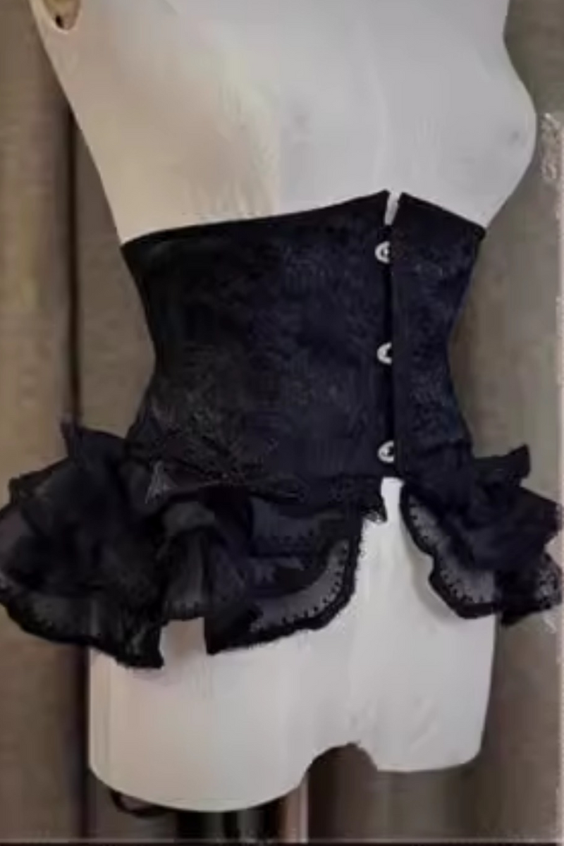 Cthulhu Gothic Dark Lolita Shirt + Skirt + Tail + Corset